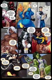 Deadpool - Thinking With Portals comic porn | HD Porn Comics