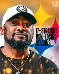 Mike Tomlin and the Pittsburgh Steelers keep the streak alive 🔥