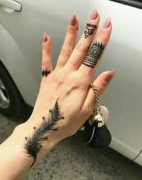 نقش حنا Henna Tattoo Designs Henna Designs Unique Mehndi Designs