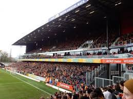 Antiguo stadion achter de kazerne, malinas (en neerlandés mechelen), bélgica, capacidad 13.500 espectadores, equipo local kv mechelen. Afas Stadion Achter De Kazerne Stadion In Mechelen Malines
