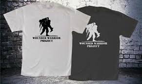Details About Wounded Warrior Project Mens Balck And White Tee T Shirt