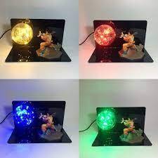 Lampe led dragon ball z goku. Rare Led Goku Kamehameha Lampe Led Night Dragon Ball Z Lamp Figure Ebay