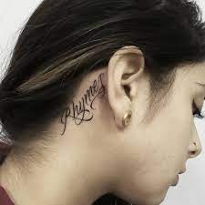 Maybe you would like to learn more about one of these? Cristobaltatuajes Name Tattoos On Neck Behind Ear Tattoos Small Name Tattoo