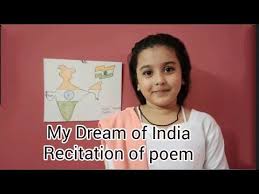 My Dream Of India Recitation Poem Youtube Poems Best Poems My Dream