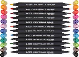 Robot Check Brush Pen Marker Art Paint Marker Pen