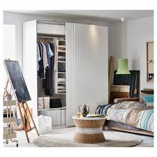 Pax White Hasvik White Wardrobe 200x66x236 Cm Order Today Ikea In 2021 Ikea Pax Wardrobe Ikea Pax Pax Wardrobe