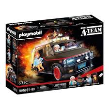 Maybe you would like to learn more about one of these? Playmobil Furgoneta Del Equipo A Con Figuras De Personajes 70750