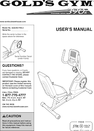 Click here to request a manual. Si Kajul Golds Gym Exercise Bike 300i Manual This Product Is Manufactured And Distributed Under License From Gold S Gym International Inc