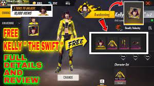 Make sure to read our rules before editing. Free Fire Kelly The Swift Character For Free Tricks And Review Its Power In Tamil Youtube