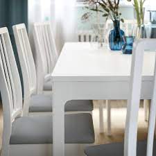 Shop modern expandable dining tables & more exclusively at west elm®. Ekedalen Extendable Table White Min Length 47 1 4 Ikea