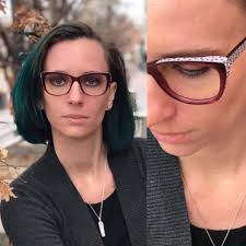 Just in! New eyewear by Sospiri. You must see them in person to capture  their true brilliance.