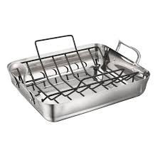Calphalon Contemporary 16 Inch Stainless Steel Roasting Pan With Rack See This Awesome Image Ro Calphalon Contemporary Calphalon Stainless Steel Cookware