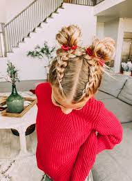 Little girls with long hair look absolutely adorable. Criss Cross Hot Buns Little Girls Hairstyle Twist Me Pretty