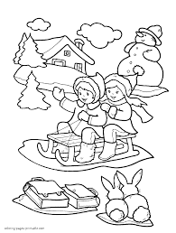 Cassidy perla april 24, 2020. Fabulous Winter Coloring Sheets For Preschoolers Approachingtheelephant