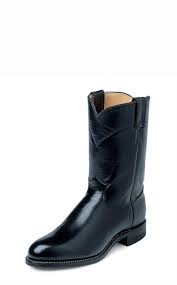 justin boots 3133 jackson roper black