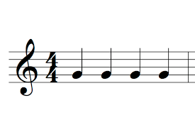 Compás de 4/4. Definición, tiempos, ejemplos, marcaje. - Comamusical