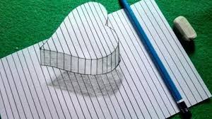 Paling keren 30 gambar kartun yang gampang di gambar 90 gambar. Cara Menggambar Hati 3d Dengan Mudah