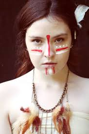 native american indian face makeup