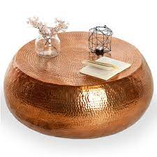 Copper coffee table round top vintage hammered for at pamono threshold granby barrel brown from target bhg com drum and iron 1stdibs square farmhouse with tuscany base rectangular beaumont lane cocktail in seasonal living ingot aged bullion hand molten 40 wide sea520ft005p2ab safavieh patience. Round Hammered Aluminum Center Coffee Table In Copper Finish Drum Shape Metal Accent Furniture Buy Hammered Aluminum Coffee Table Round Modern Copper Aluminium Drum Cocktail Metal Center Table Metal Accent Furniture Wholesale Manufacturer