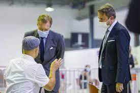 Des opérations vaccination sont également organisées au standard de liège du 5 au 10 juillet et au sporting de charleroi du 11 au 17 juillet. Visite Du Centre De Vaccination Luxexpo Cour Grand Ducale