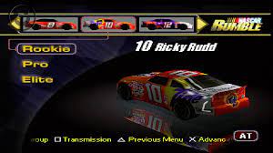 Nascar 09 is the twelfth and final simulation installment in the ea sports nascar series and the sequel to 2007 game nascar 08.it is developed by ea tiburon and released on the playstation 2, playstation 3, xbox 360 and mobile phones in north america on june 10, 2008. Nascar Rumble Download Gamefabrique