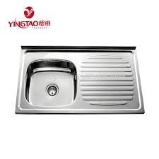 However, both weigh the same. Good Design Competitive Price Ss 201 Or Ss 304 Material Kitchen Sink With Drainboard Buy Kitchen Sink With Drainboard Kitchen Sink With Backsplash Cheap Kitchen Sinks Product On Alibaba Com