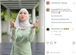 Cara kreatif pakai tudung bawal supaya nampak kemas dan elegan. Dipuji Cantik Namun Ada Yang Tegur Cara Pemakaian Tudung Mawar Rashid Hot Fm