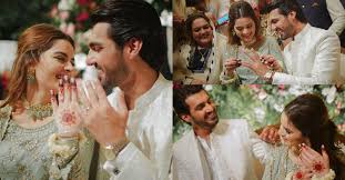 Jun 11, 2021 · pakistani actors minal khan and ahsan mohsin are set to get married soon. Minal Khan And Ahsan Mohsin Ikram Engagement Hd Photos All About Pakistan