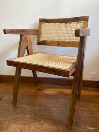 Fauteuil de salle à manger en bois de noyer – la-kasbah-dangatal