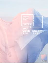 It looks like they're thinking baby. Color Of The Year 2016 Pantone Rose Quartz Serenity Rose Quartz Serenity Color Of The Year