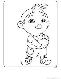 These printable jake and the neverland pirates coloring page online are a fun learning activity to keep your little one entertained for several hours. Jake And The Neverland Pirates Coloring Pages Printable Coloring Home