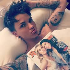 The inner arm is obviously one of your public body parts however it is favored inwards towards your torso. Ruby Rose S Inner Arm Tattoo Of The Portrait Of A