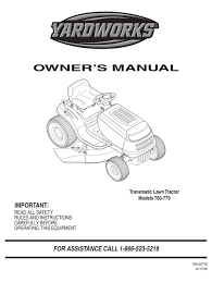Yardworks replacement lawn mower blade is for use with yardworks and certified 21 (53 cm) gas lawn mowers. Yardworks 760 779 Owner S Manual Pdf Download Manualslib
