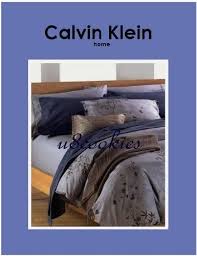 Calvin klein bamboo flowers bedding. Amazon Com Calvin Klein Bamboo Flower Hyacinth Comforter Queen Kitchen Dining