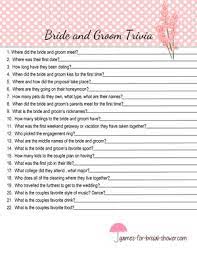 The bride and groom sit facing away from one another and exchange one of their shoes to hold in each hand. Free Printable Bride And Groom Trivia Quiz Wedding Trivia Wedding Quiz Bride Game
