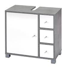 Weiß maße (b x h x t): Waschbeckenunterschrank Tom Waschbeckenunterschrank24 Com