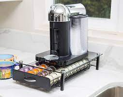 The aeroccino4 is an even more versatile and convenient than its predecessors, nespresso milk frother. Insight Nespresso Vertuoline Coffee Pod Holder Holds 40 Vertuo Coffee Or Espresso Capsules Tempered Glass Drawer Coffee Pods Not Included Does Not Fit K Cups Amazon De Home Kitchen