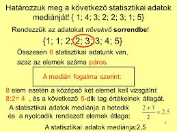 This calculator uses two different formulas for calculating the median, depending on whether the number of observations is odd, or it is even Keszitette Horvath Zoltan 2012 Ppt Letolteni