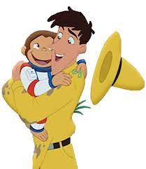 I should hope so, because that is a lot of yellow for one man. Man With The Yellow Hat Curious George Tv Wiki Fandom