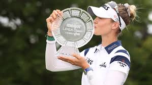 She lives in her hometown bradenton, florida. Nelly Korda Holds Off Leona Maguire To Win Sets Scoring Record At Meijer Lpga