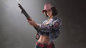 1564 minimalist 4k wallpapers and background images. Cute Girl Wearing Cap With Gun Hd Artist 4k Wallpapers Images Backgrounds Photos And Pictures