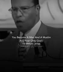 You Become A Man and A Muslim and Fear Only God Full Video Video
