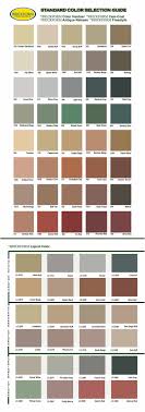 Decorative Concrete Color Chart Brickform Color Chart