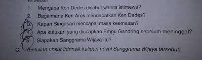 Buku siswa bahasa indonesia kelas 12 revisi 2018 kurikulum 2013 berikut ini kutipan teks dari isi buku pegangan siswa bahasa indonesia sma/ma kelas 12 kurikulum 2013 revisi 2018 : Soal Bahasa Indonesia Kelas 12 Brainly Co Id