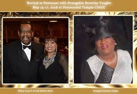 Bishop Loran E Mann Lady Barbara Mann Invite You To Revival At Pentecost With Guest Revivalist Evangelist Beverley Vaughn O Pentecostal Beverley Pentecost