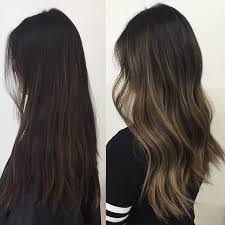 Ombre Highlights Dark Hair Hair Color Asian Fall Hair Color For Brunettes Dark Hair With Highlights