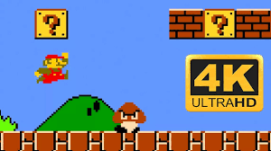 Super Mario Bros Old Game In 4k Youtube