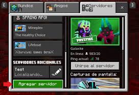 If you are not i will encase you in a room of bedrock and make you listen to . Conectarse A Un Servidor De Minecraft Bedrock Edition Nitradopedia Es