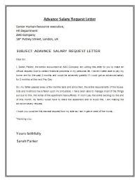 Advance Salary Request Letter Template Is A Formal Letter Composed By The Employee Addressed To The Employer Reques Proposal Letter Lettering A Formal Letter