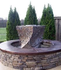 The aquascape fire fountain is easy to set up and allows you to enjoy the beauty and elegance of flickering fire and flowing water. Fire And Water Elements Landscaping Network